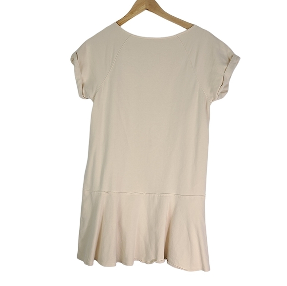 Free People Cream Sweater Dress Short Sleeves XS - Picture 4 of 4